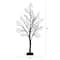 4ft. Pre-Lit Halloween Minimalist Twig Artificial Fall Tree with 160 Orange & Purple LED Lights